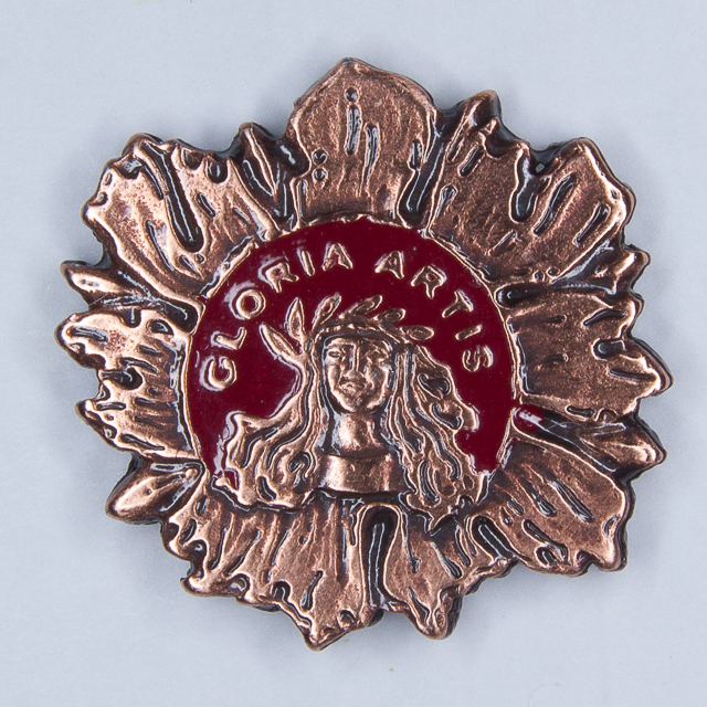 Miniatura Brązowego Medalu Gloria Artis